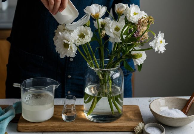 DIY Flower Food : 5 Easy Homemade Recipes to Keep Your Cut Flowers Fresh Longer