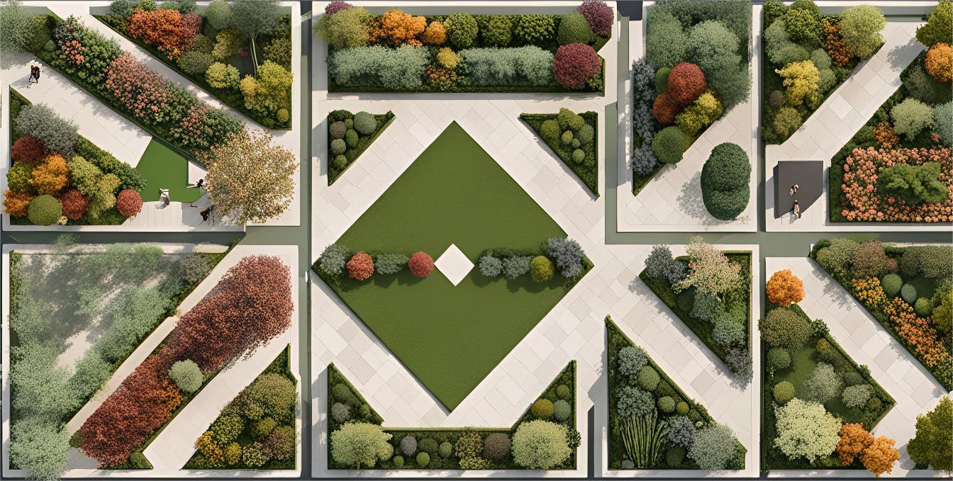 Four-Season Quadrant. cut flower garden