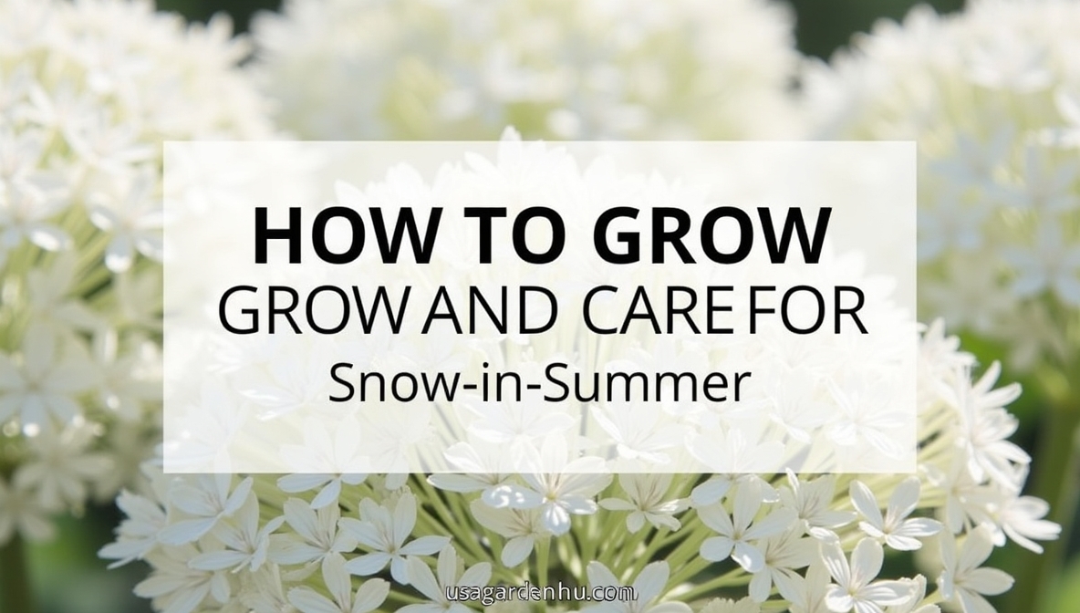 How to Grow and Care for Snow-in-Summer (Cerastium)