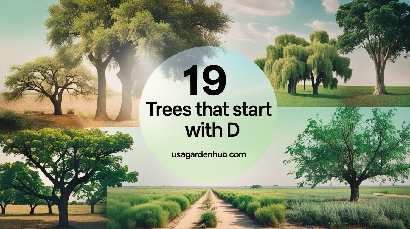 19 Trees that start with D : A Green Journey Through the Alphabet