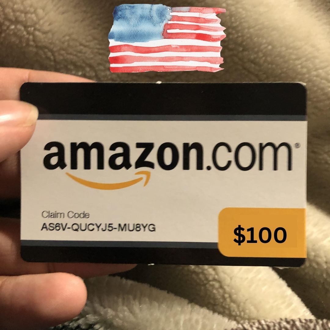 An image of an Amazon gift card with the words 
