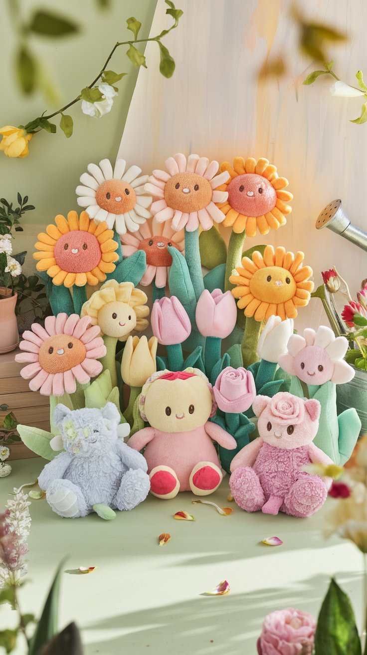 Jellycat Flowers : Adorable Plush Companions for Nature Lovers
