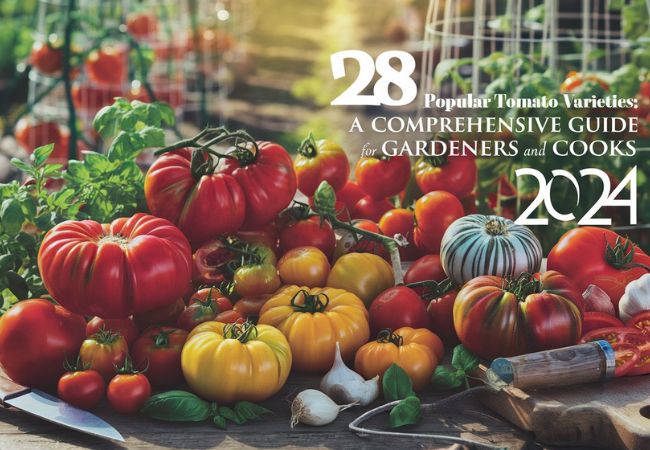 28 Popular Tomato Varieties : A Comprehensive Guide for Gardeners and Cooks (2024 Edition)