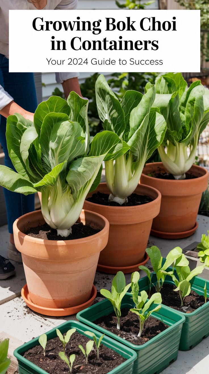 Growing Bok Choi in Containers: A Simple Guide to Bountiful Harvests [2024 Update]