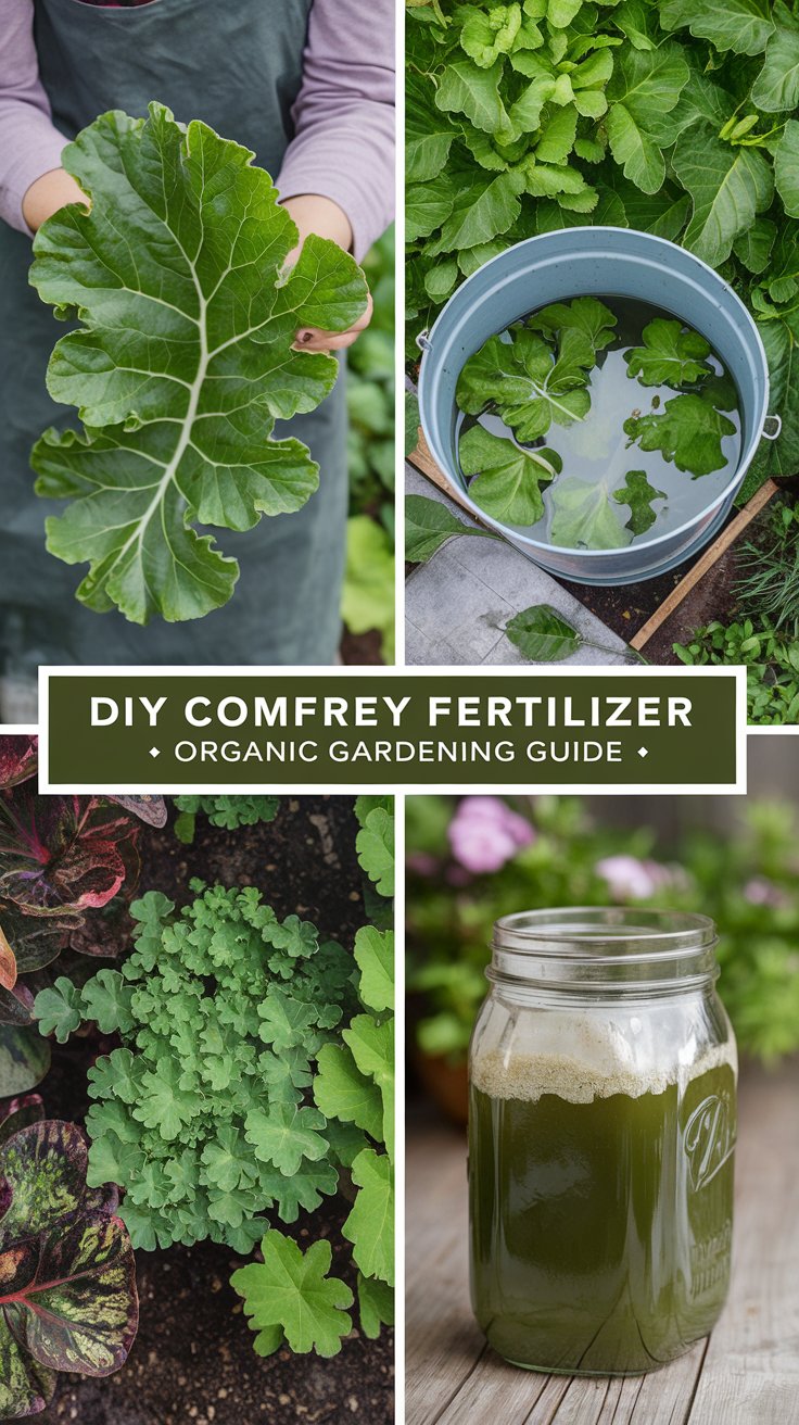 How To Make Comfrey Fertilizer : A Complete Guide for Organic Gardeners