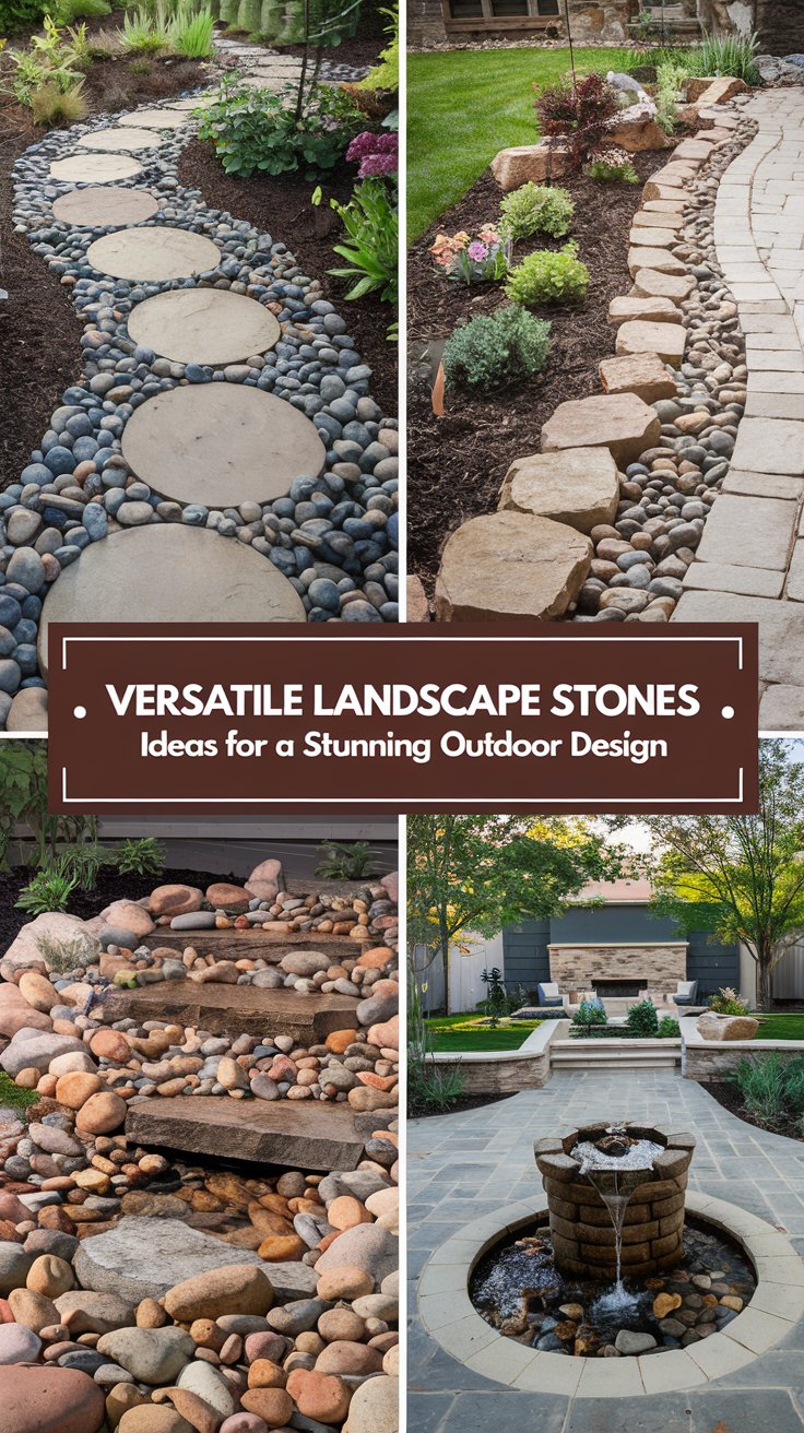 Landscape Stones : Versatile Elements for a Stunning Outdoor Design