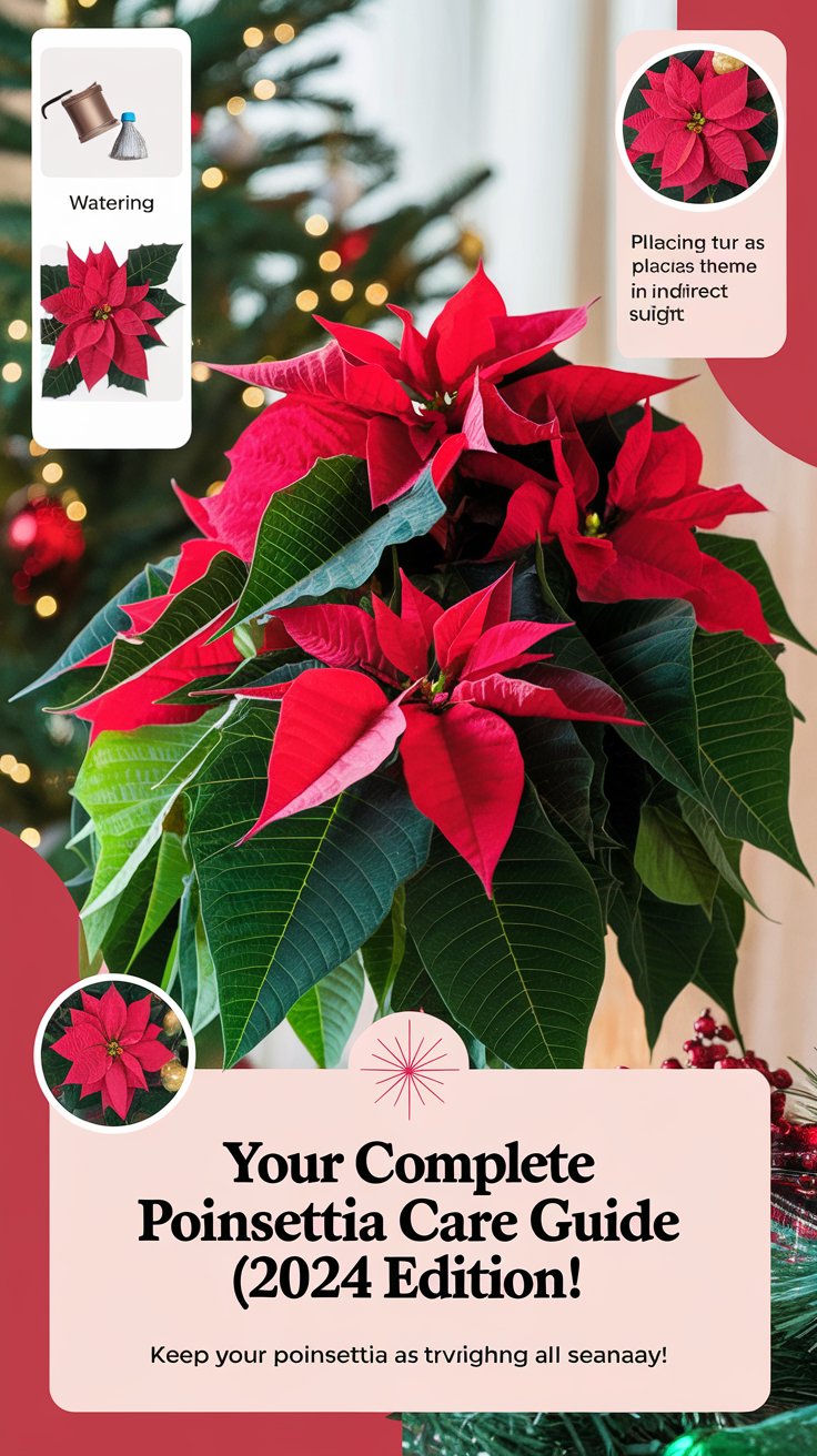 Poinsettia Flower : The Ultimate Guide to Growing and Caring for the Christmas Flower (2024)