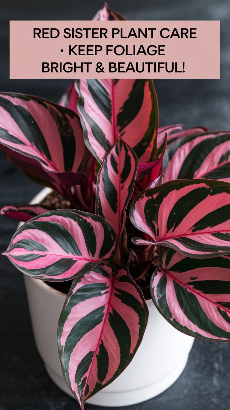 Red Sister Plant : Ultimate Care Guide for Vibrant Foliage