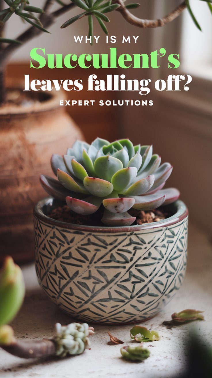 Why Is My Succulent's Leaves Falling Off? Expert Solutions