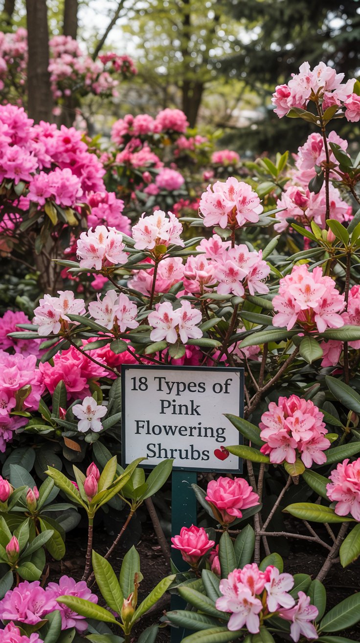 Types of Pink Flowering Shrubs: A Gardener’s Guide to Blooms That Pop