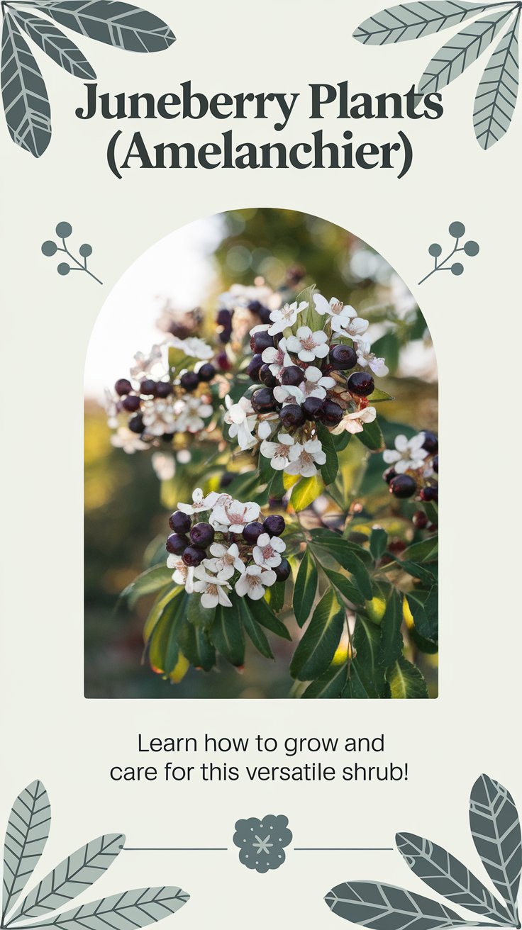Juneberry Plants (Amelanchier): A Gardener’s Guide to Growing and Enjoying This Versatile Beauty