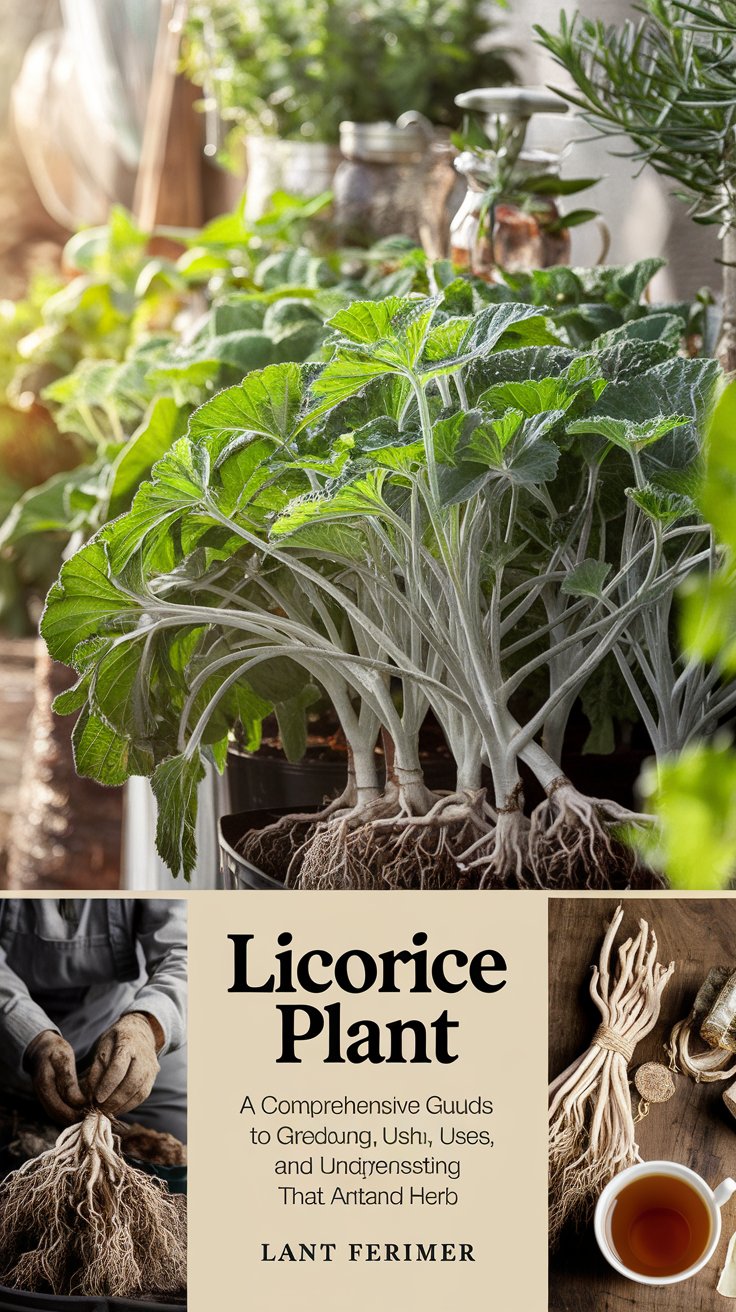 Licorice Plant : A Comprehensive Guide to Growing, Using and Understanding This Ancient Herb