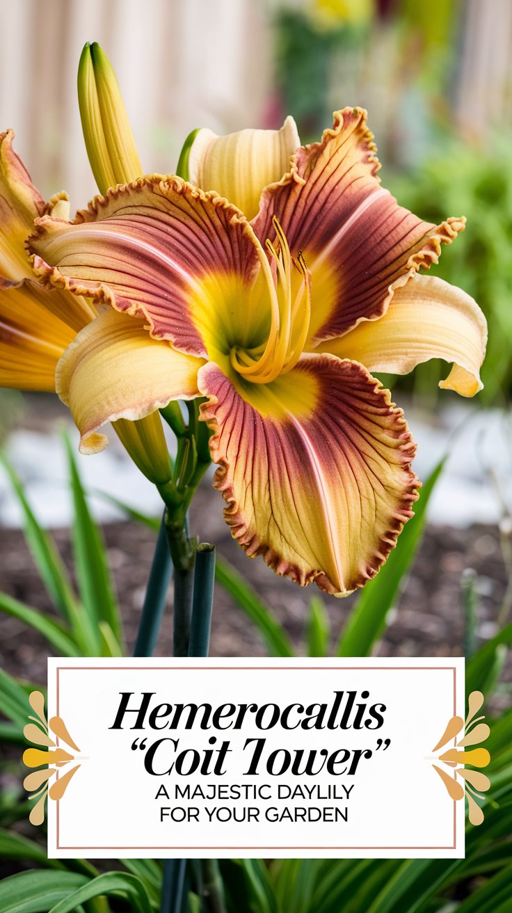 Hemerocallis Coit Tower : A Majestic Daylily for Your Garden