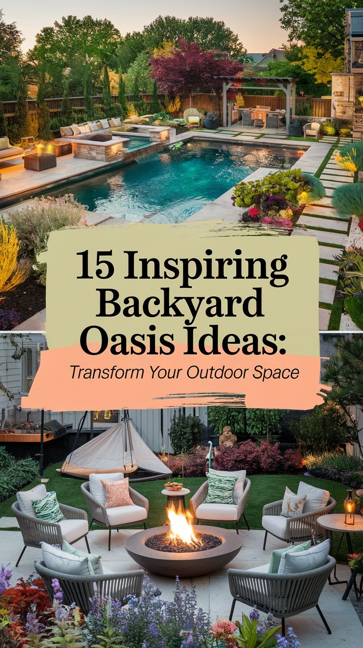 15 Inspiring Backyard Oasis Ideas: Transform Your Outdoor Space