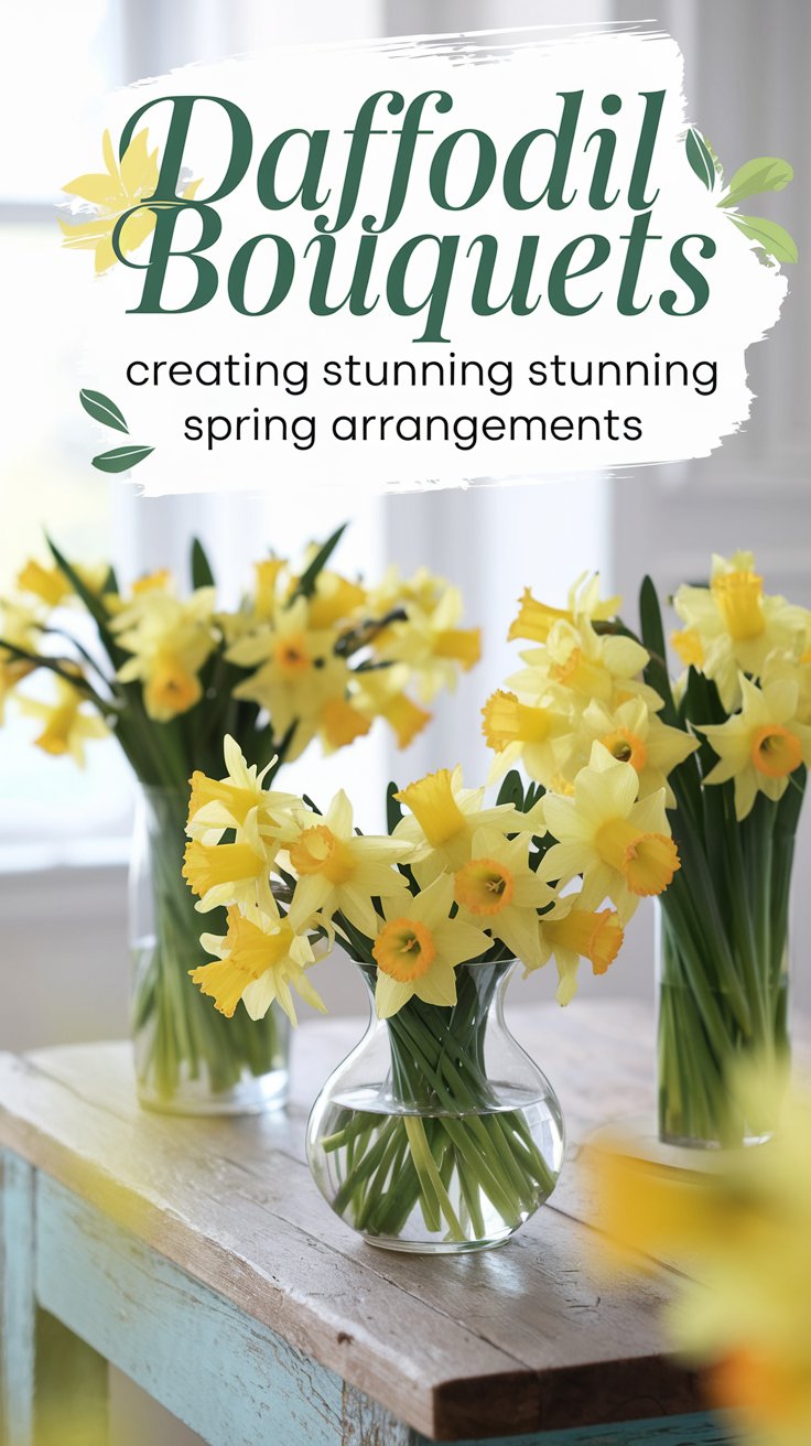 Daffodil Bouquets: Creating Stunning Spring Arrangements