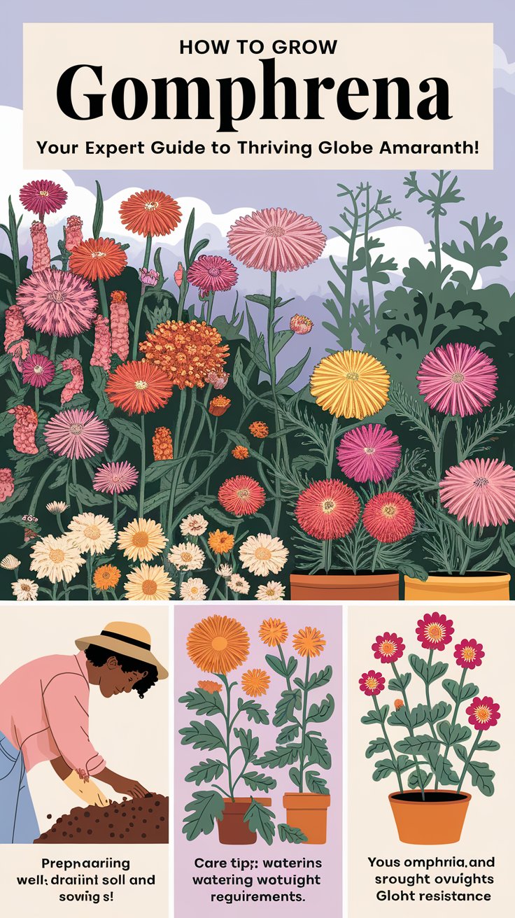 How to Grow Gomphrena (Globe Amaranth): Expert Guide