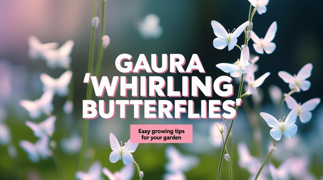 Gaura 'Whirling Butterflies': Easy Care &amp; Growing Tips