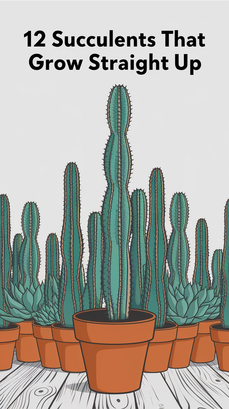 12 Succulents That Grow Straight Up