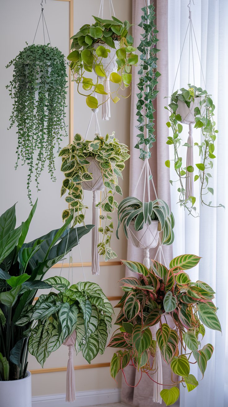 7 Lush Trailing Plants for Indoor Hanging Baskets
