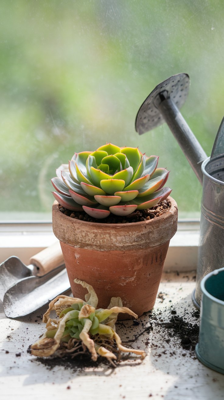 10 Easy Steps to Revive an Overwatered Succulent
