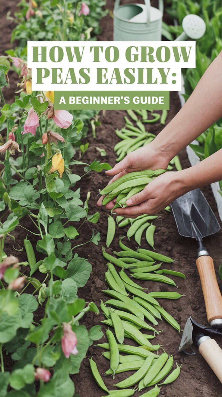 How to Grow Peas Easily: A Beginner’s Guide