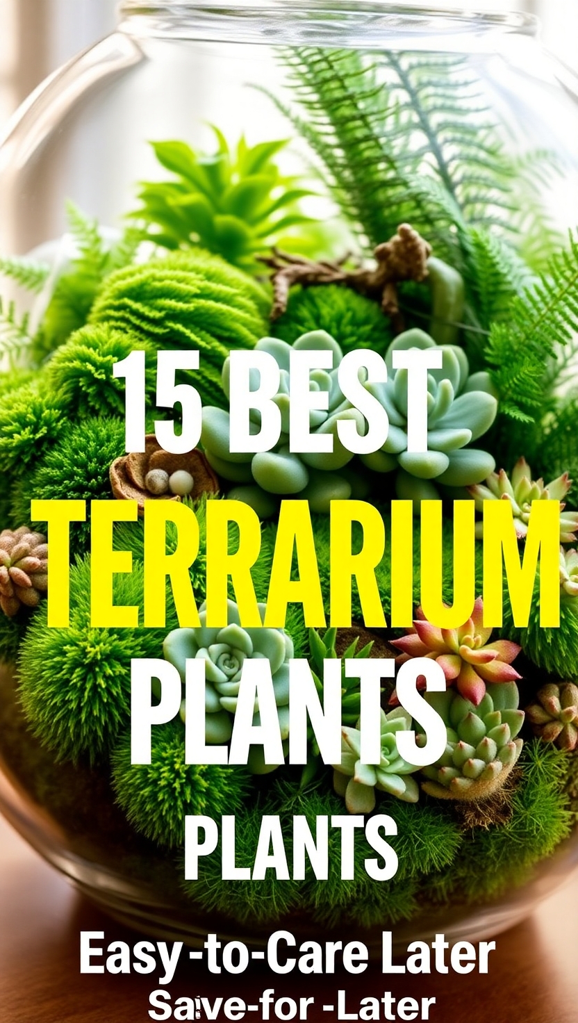 15 Best Terrarium Plants: A Complete Guide for Beginners and Experts