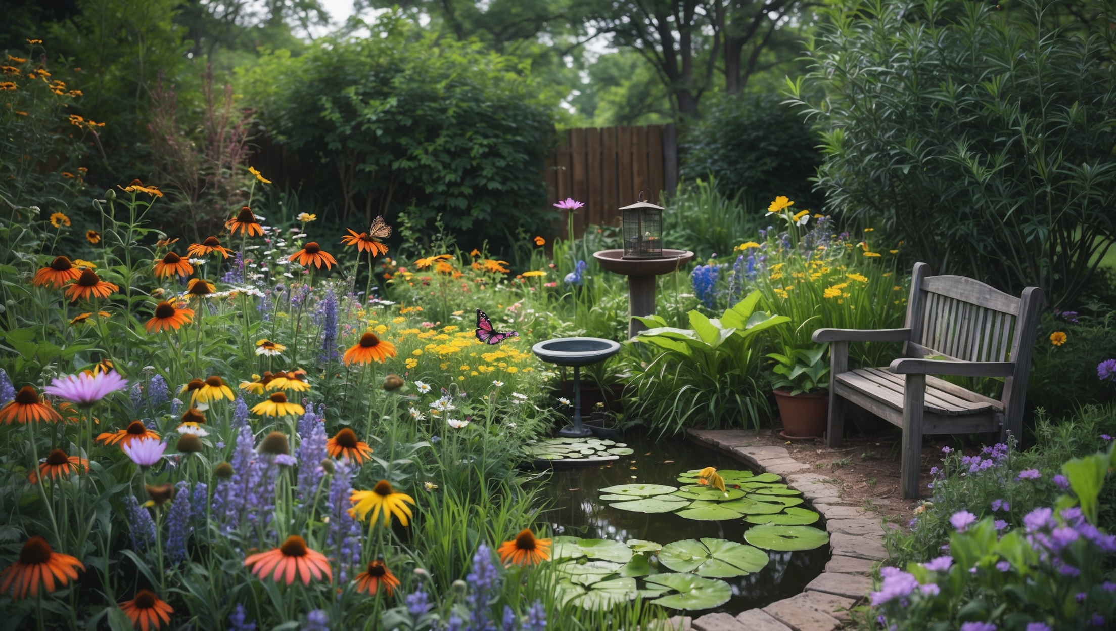Wildlife-Friendly Gardens Inviting Nature In