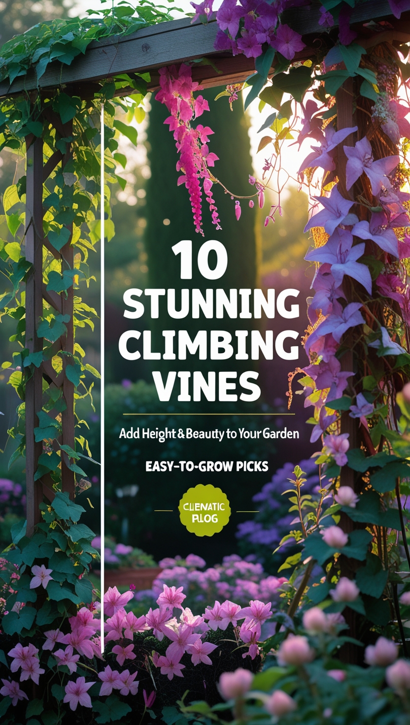 10 Unique Climbing Vines to Transform Your Garden