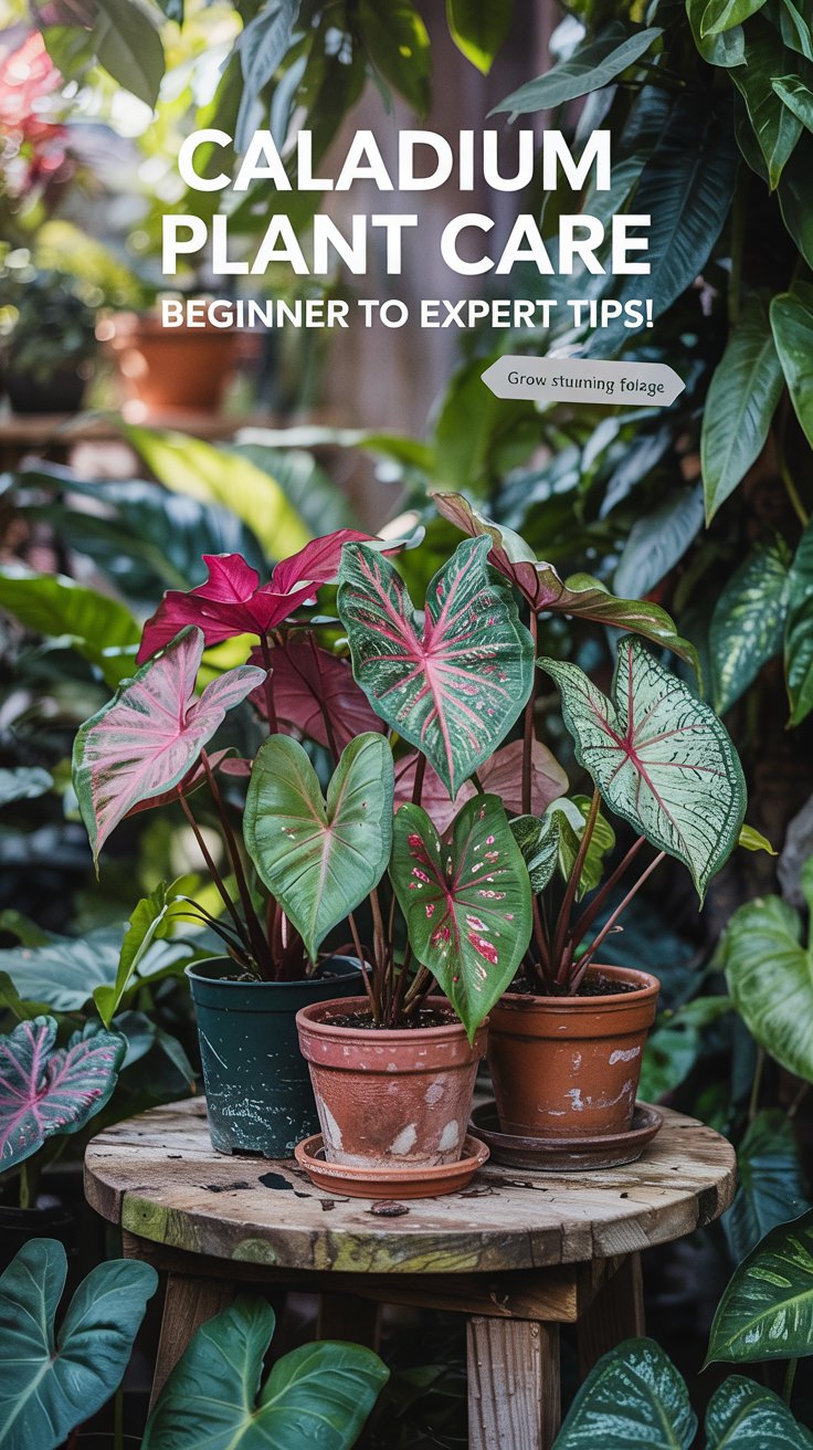 Caladium Plant Care: A Comprehensive Guide for Beginners and Experts