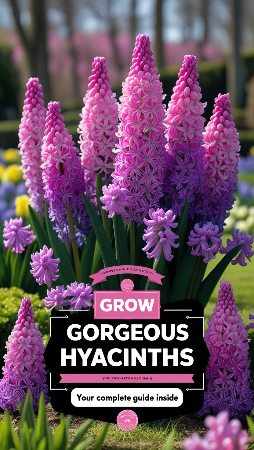Hyacinthus orientalis magnificus: A Gardener’s Guide to Growing Stunning Hyacinths