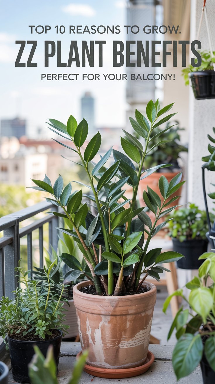10 Amazing Benefits of Keeping a ZZ Plant on Your Balcony