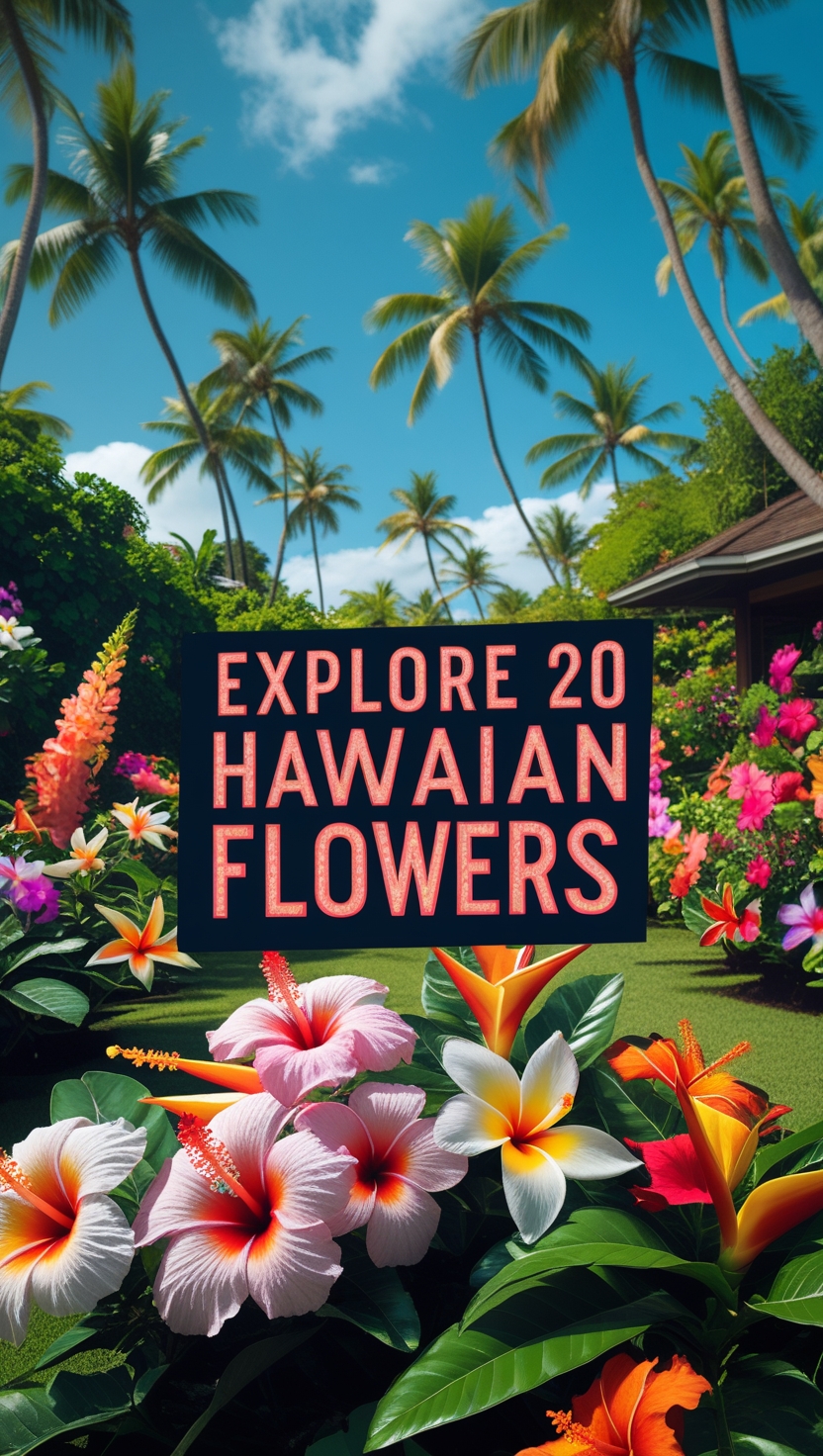 20 Hawaiian Flowers: Names, Pictures, and Fun Facts