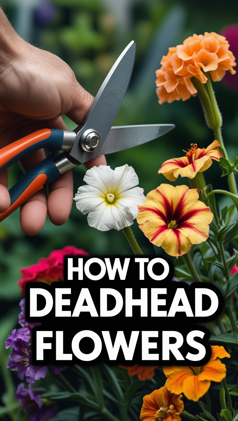 How To Deadhead Flowers: A Comprehensive Guide