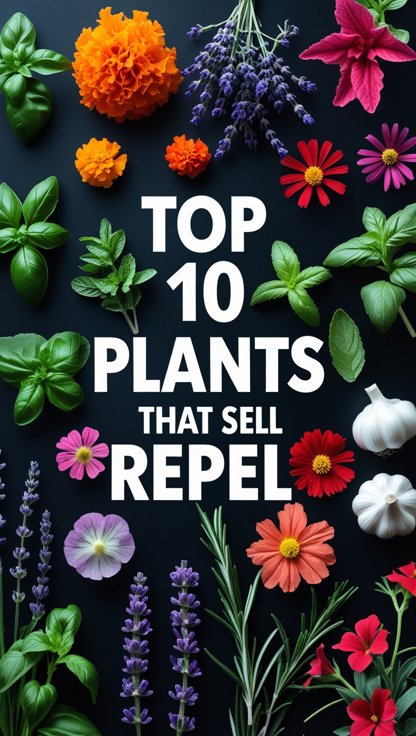 Top 10 Plants That Repel Pests: Natural Solutions for a Bug-Free Garden