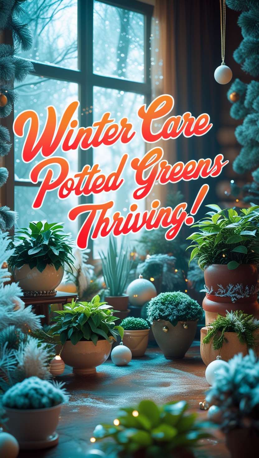 Winter Care for Potted Plants: A Complete Guide to Keeping Your Greens Thriving