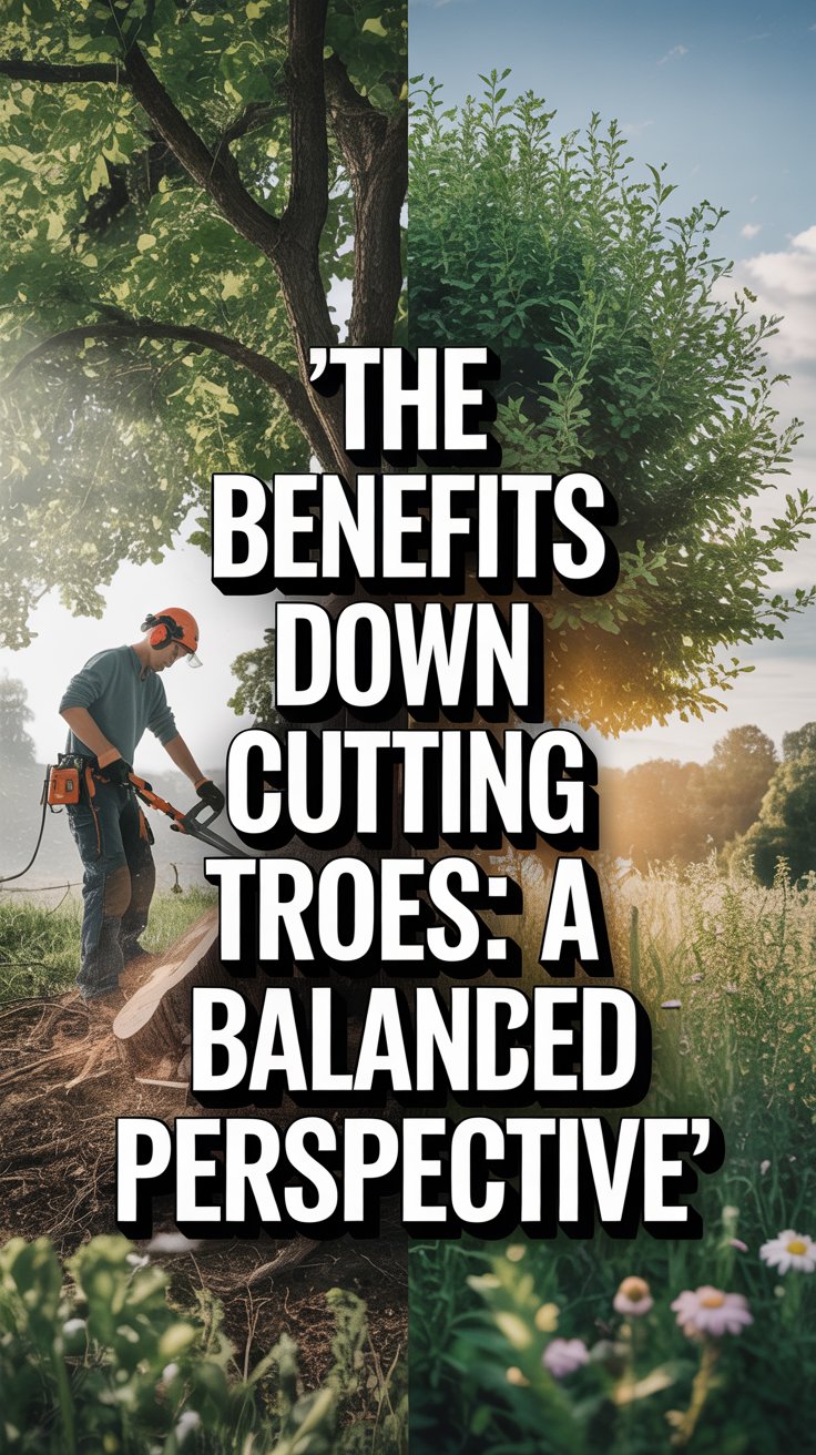 The Benefits of Cutting Down Trees: A Balanced Perspective