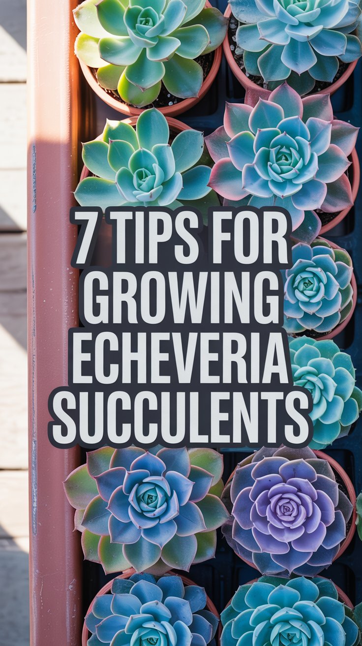 7 Tips for Growing Echeveria Succulents