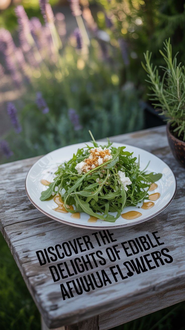 Edible Arugula Flowers: Uses, Benefits, and Growing Tips