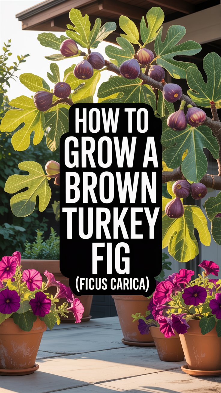 How to Grow a Brown Turkey Fig (Ficus Carica) – A Complete Guide