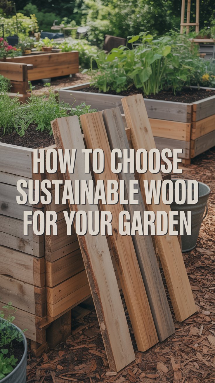 How to Choose Sustainable Wood for Your Garden