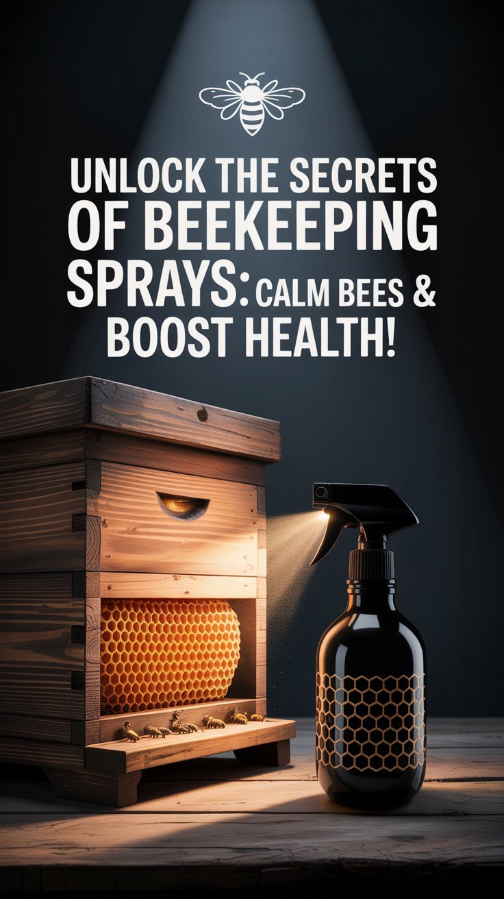 Beekeeping Spray: Calm Your Bees and Boost Your Health