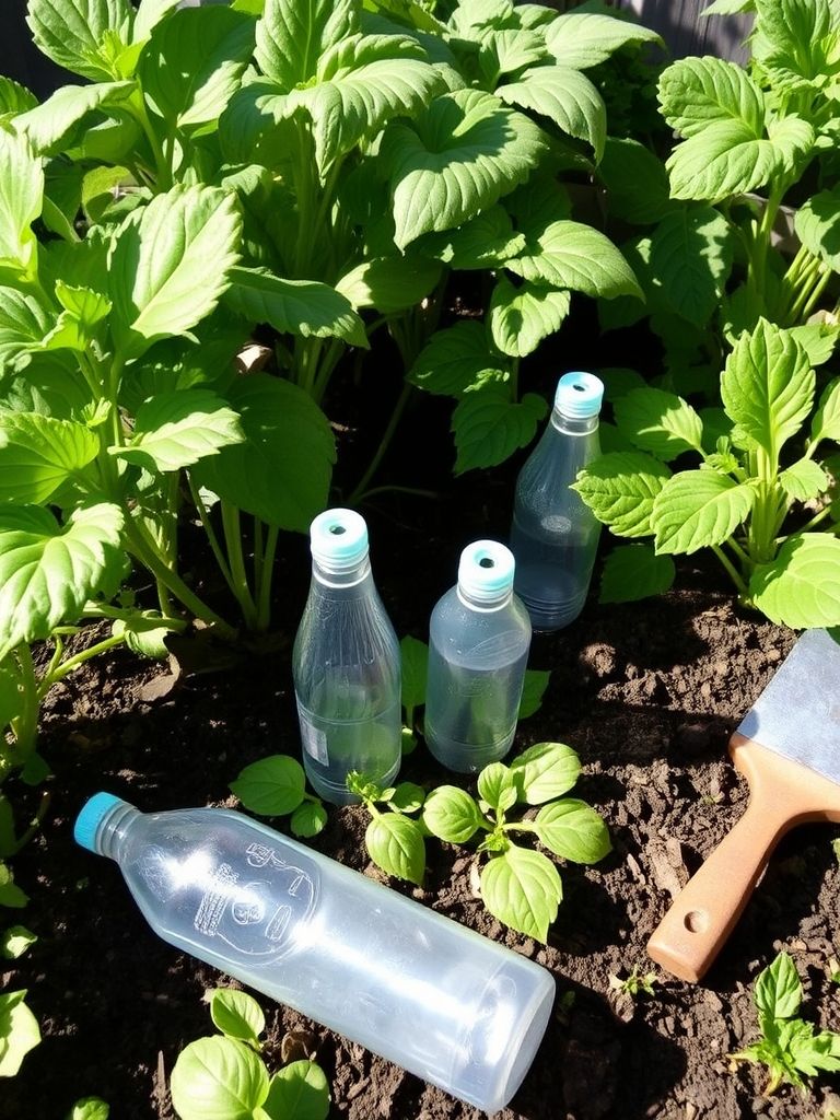 Drip Irrigation System from Plastic Bottles