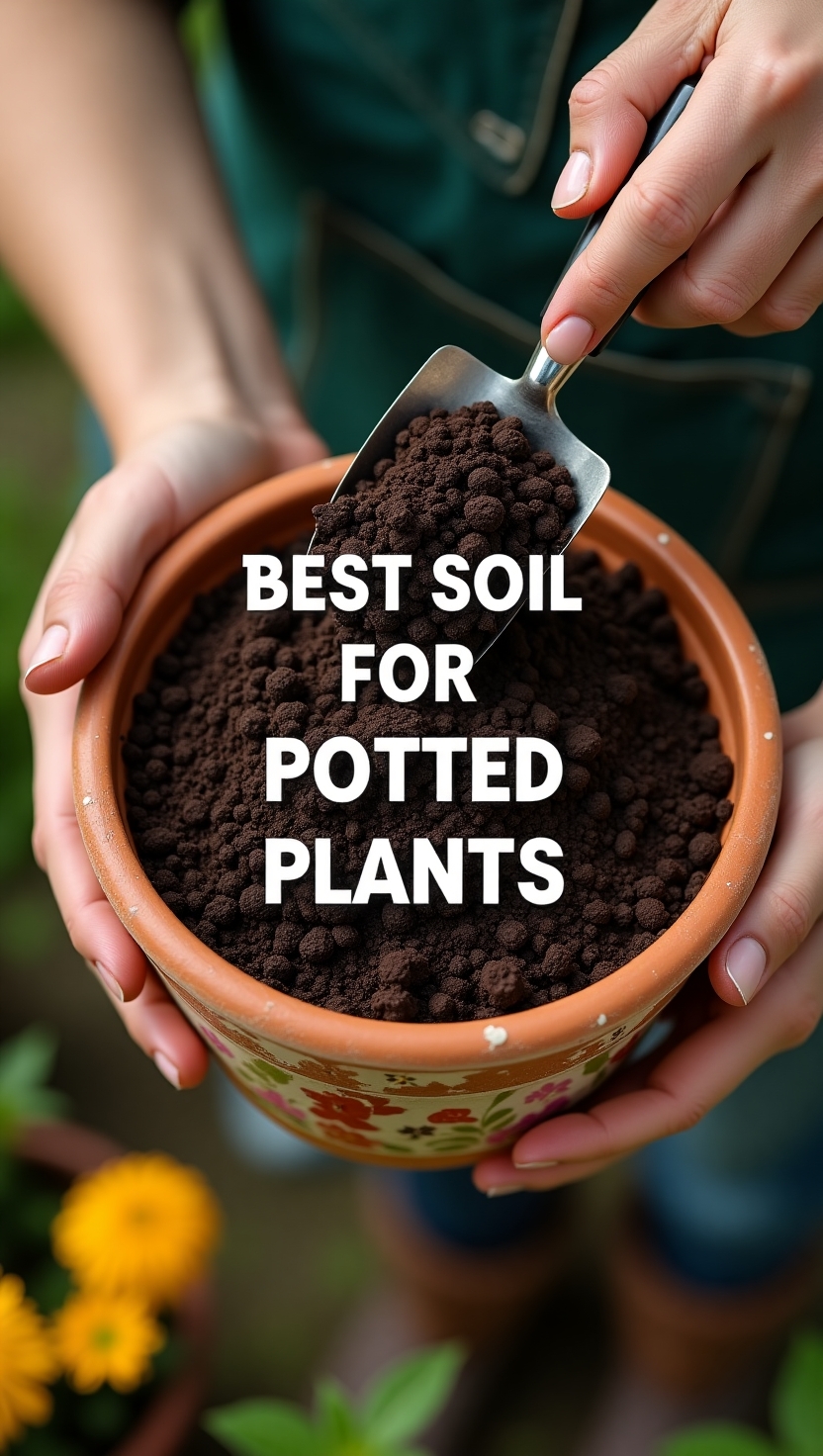 Best Soil For Potted Plants - Unique Gardening Tip