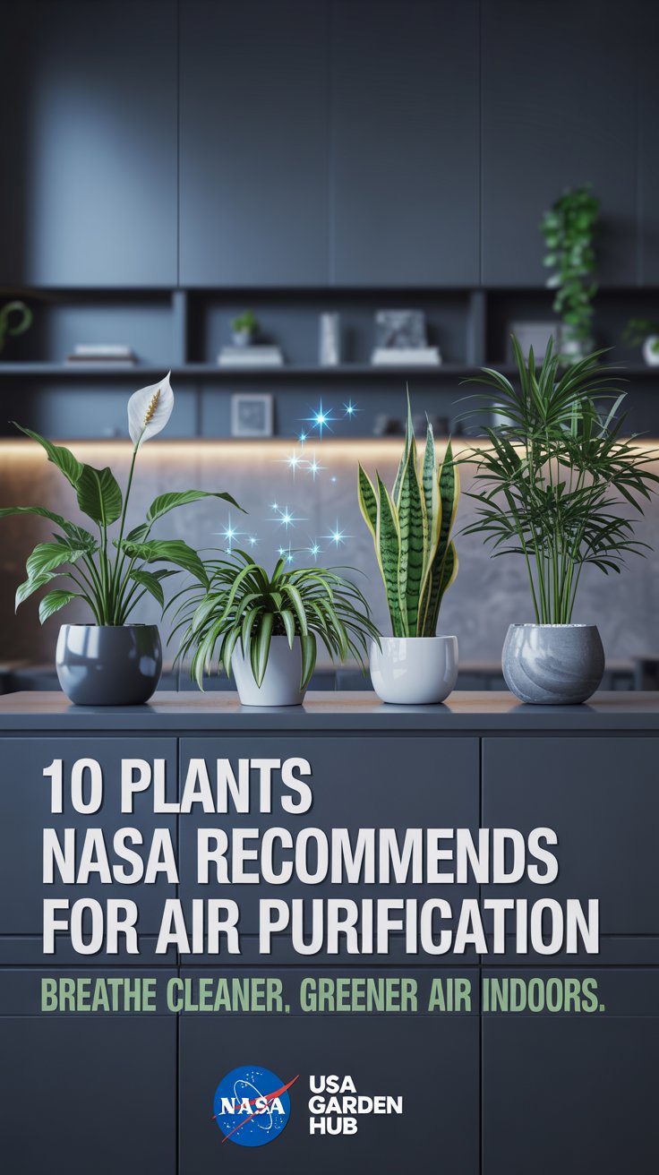10 Plants NASA Recommends for Air Purification