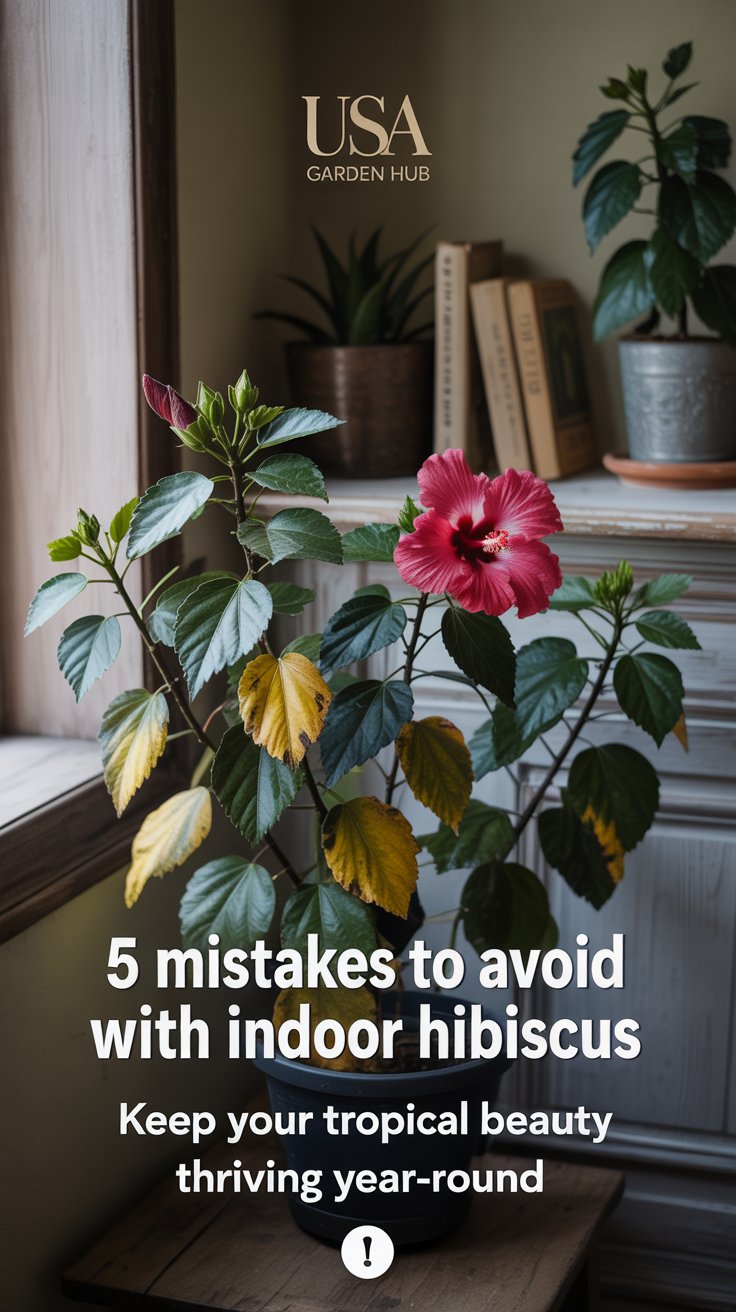 5 Mistakes to Avoid with Indoor Hibiscus