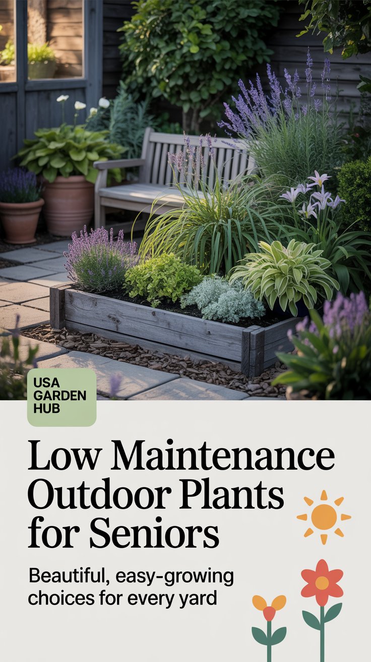 Low Maintenance Outdoor Plants for Seniors: A Guide to Easy Gardening