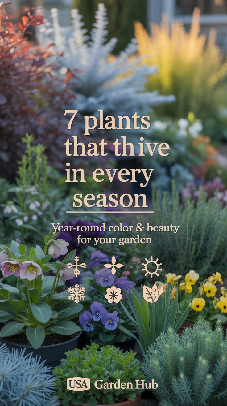 7 Plants That Thrive in Every Season: Year-Round Garden Favorites