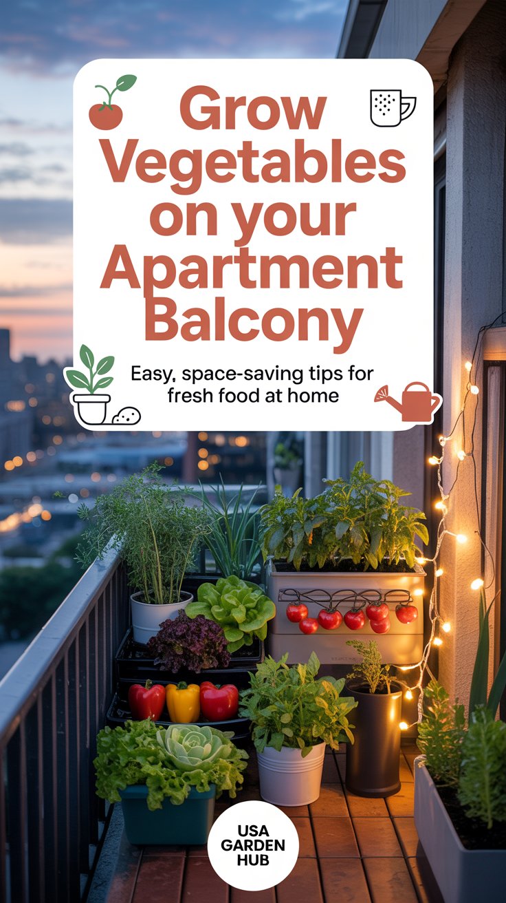 How to Grow Vegetables on Your Apartment Balcony: A Beginner’s Guide