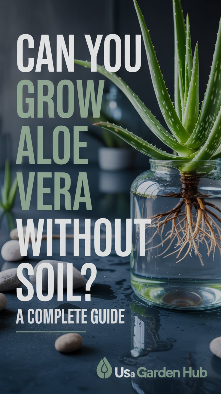 Can You Grow Aloe Vera Without Soil? A Complete Guide