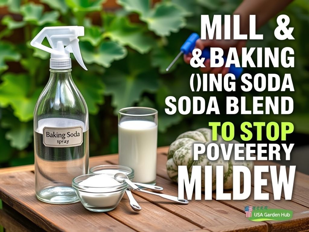 Milk and Baking Soda Blend